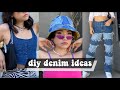 [GIVEAWAY] DIY denim corset, bucket hat, jeans!