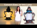 DIY Lamp from Glass Jar