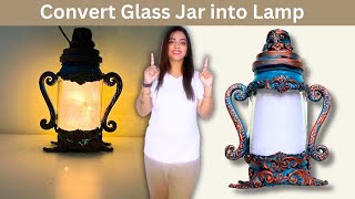 DIY Lamp from Glass Jar