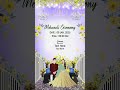 vertical Wedding invitation Edius Project-68 |Whatsapp Invitation |Edius 7-8-9-10-11 (M-9414402138)