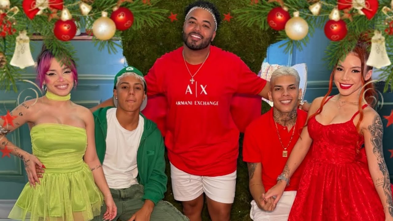 🔥 AMIGO SECRETO DA TURMA DO HYTALO SANTOS | NATAL | KAMYLINHA COM BERNARDO | KLEYTON TRALHA DANINHA