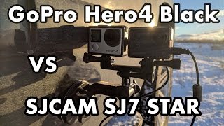 SJCAM SJ7 STAR (4K) VS GoPro Hero4 Black Edition (4K) | SJCAM.COM.UA