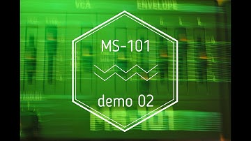 Behringer MS-1 (MS-101) demo 2 (Sound only - no commentary / talking)