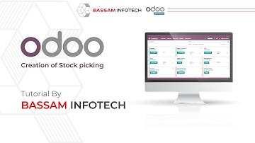 How to create stock picking (Transfers) Odoo Tutorial | Bassam Infotech Odoo Silver Partner Company