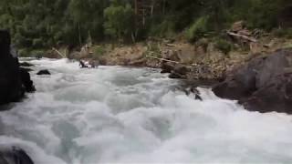 Река Кумир. Порог Девий плёс.