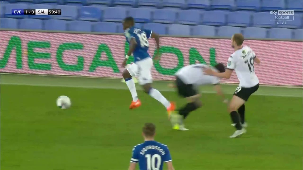 Niels Nkounkou Everton Youtube