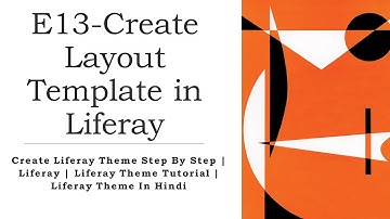 How to Create Layout Template in Liferay Step By Step Using Liferay Developer Studio |Suraj Kushwaha