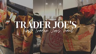 my first trader joes haul | trader joes grocery haul