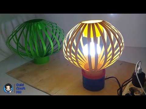 Cara Membuat Lampion Dari Kertas  part 2 Hiasan  lampu  