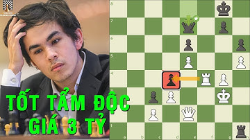 Chung Kết World Cup - Quân Tốt Tẩm Độc Trị Giá 3,2 Tỷ - Wei Yi vs Javokhir Sinidarov || TungJohn