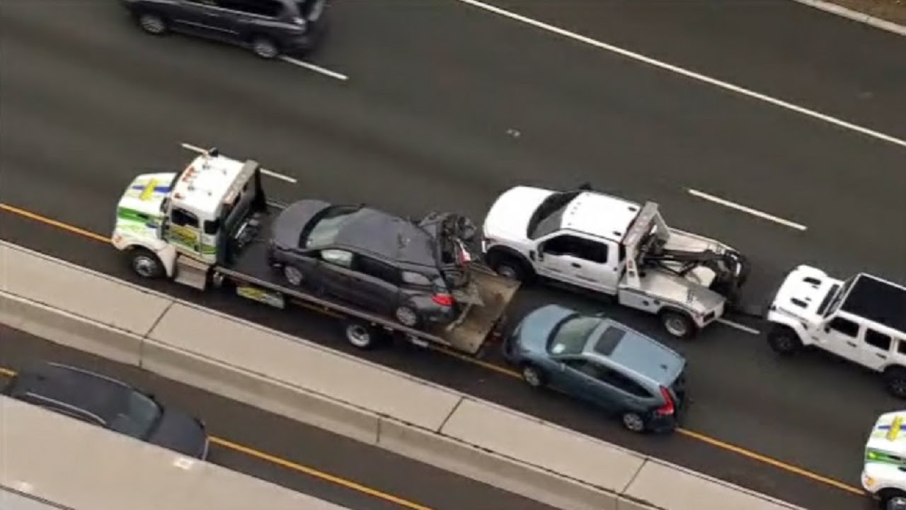 Body ejected from hearse transport van in New Jersey crash YouTube