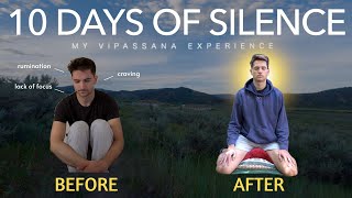 I Meditated for 10 Days Nonstop  My Vipassana Retreat Experience (lifechanging)