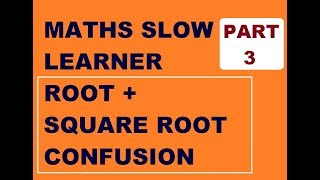 MATHS SLOW LEARNER-PART-3