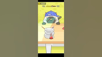 Girl Running With Music High School  LVL-412 Hide and Seek: Cat Escape! 😻#shorts