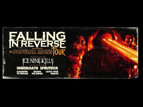 Falling In Reverse 2023 tour ‘The Popular Monstour‘ w/ Ice Nine Kills and more!