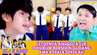 LETOYNYA ANGGOTA CJR, DIHUKUM BERSIHIN GUDANG AMA KEPALA SEKOLAH ...