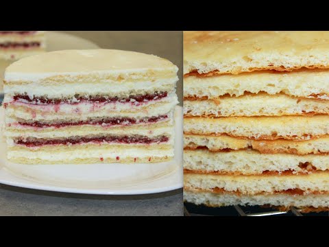 Молочная девочка с вишнёвой начинкой / Самый молочный и сливочный торт / Самый нежный торт / БОМБА!