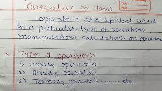 operators in java hindi || Expression in java || Arithmetic operators