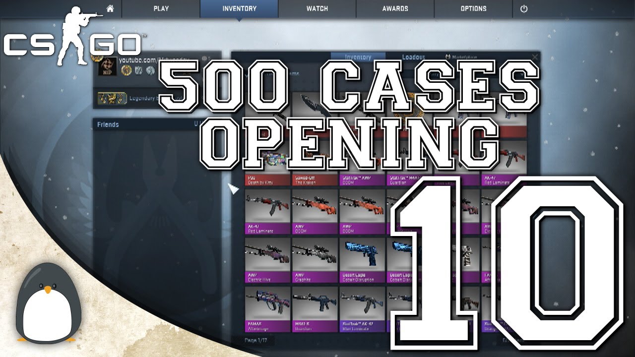CS:GO - 500 Cases Opening - Part 10 (Livestream Record) - YouTube