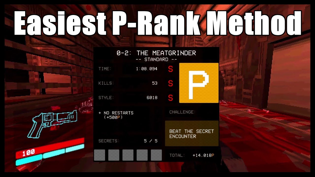 How to P-Rank MEATGRINDER (in under 2 mintues)