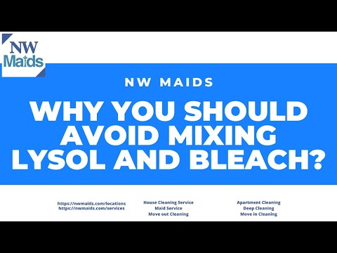 Can Mix Lysol And Bleach: Safety Tips & Risks