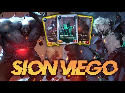 HƯỚNG DẪN BỘ BÀI HUYỀN THOẠI RUNETERRA : VIEGO SION , VIEGO LV UP TRONG 1 TURN CỰC KỲ KINH KHỦNG