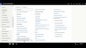 14  D365FO Fixed Asset Module overview - YouTube #New #Video