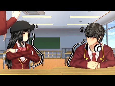 #pov:eyes contact..||Sakura School Simulator|| @Binikmegumi||#sakuraschoolsimulator #anh_offc