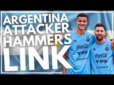 HAMMERS LINK WITH ARGENTINA ATTACKER? 