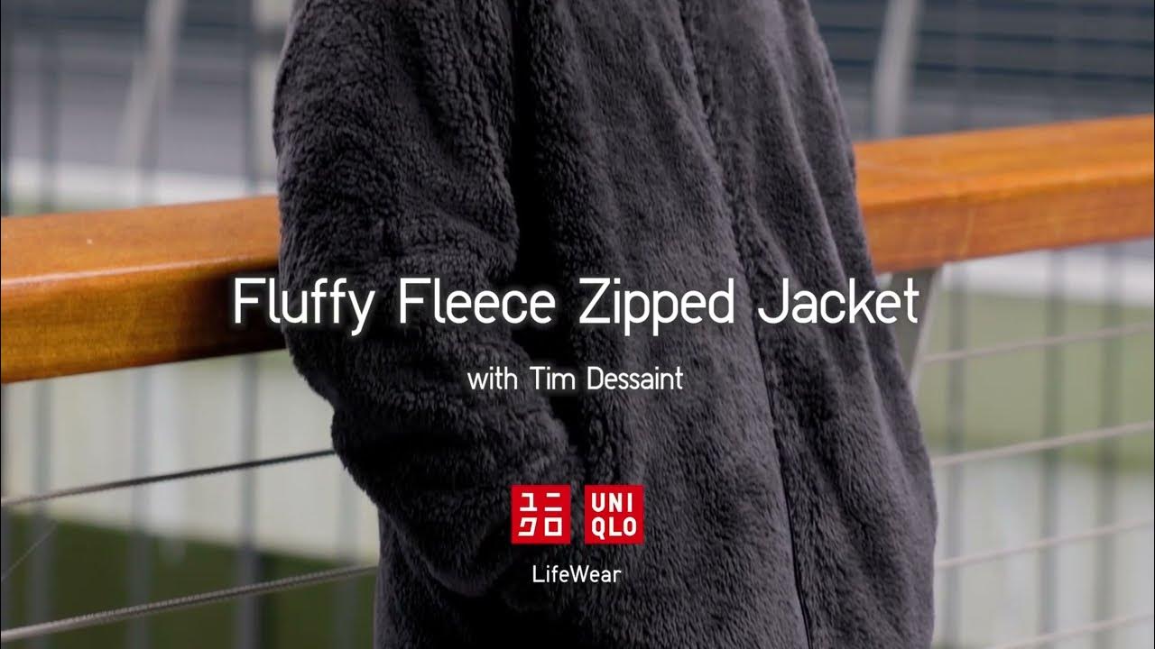 The BEST UNIQLO Pieces with Tim Dessaint: Fluffy Fleece Zipped