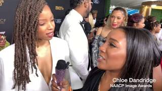 Chloe NAACP Image Awards interview