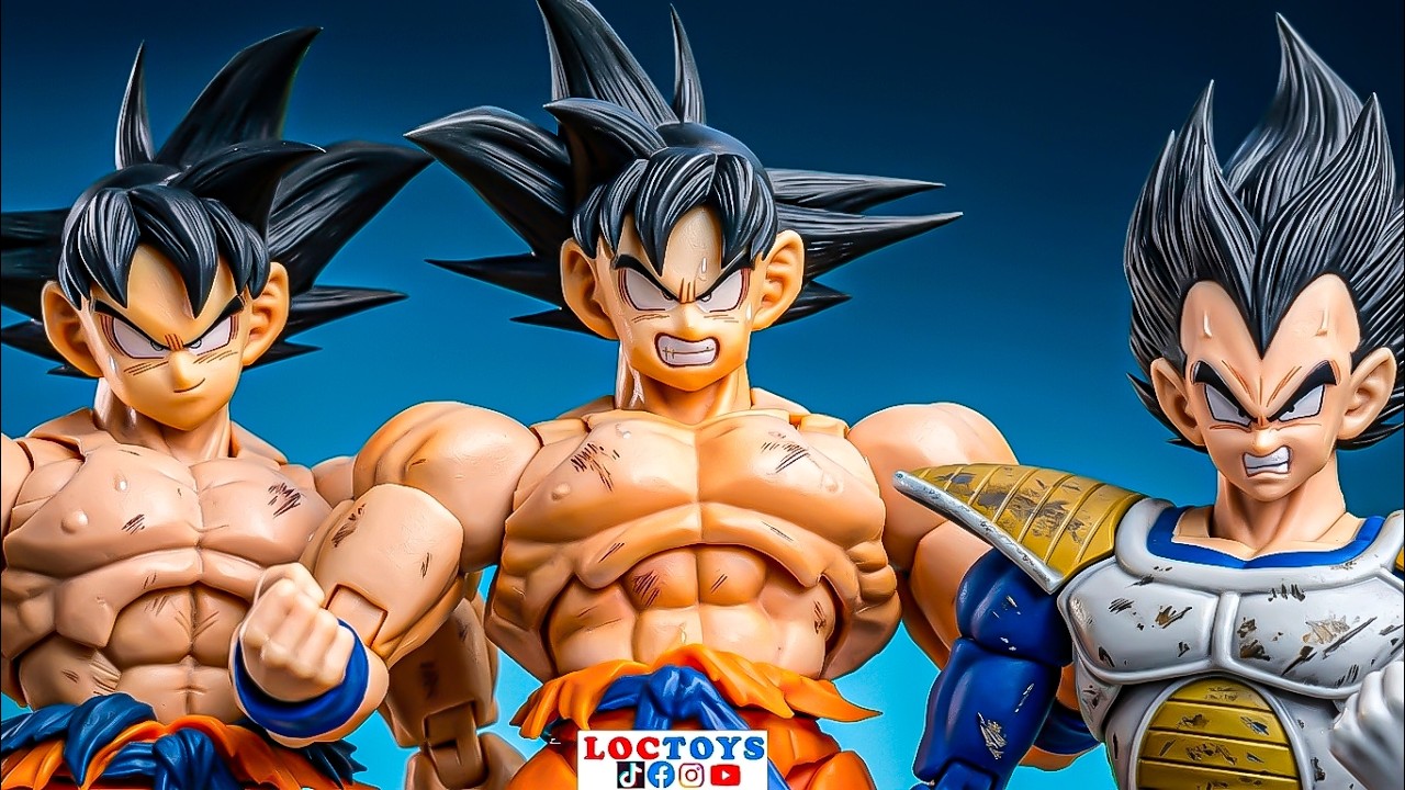 😱 Goku  KAIOKEN WOW SUPER ACTION Studio JuanxoC VERSION B  Aliexpress  review Reseñan no Sh figuarts