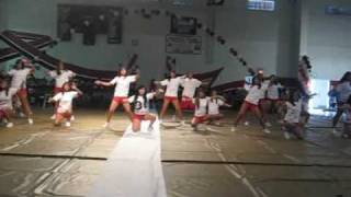 SVHS Cheer Hip Hop Routine Rally Performance 07-08
