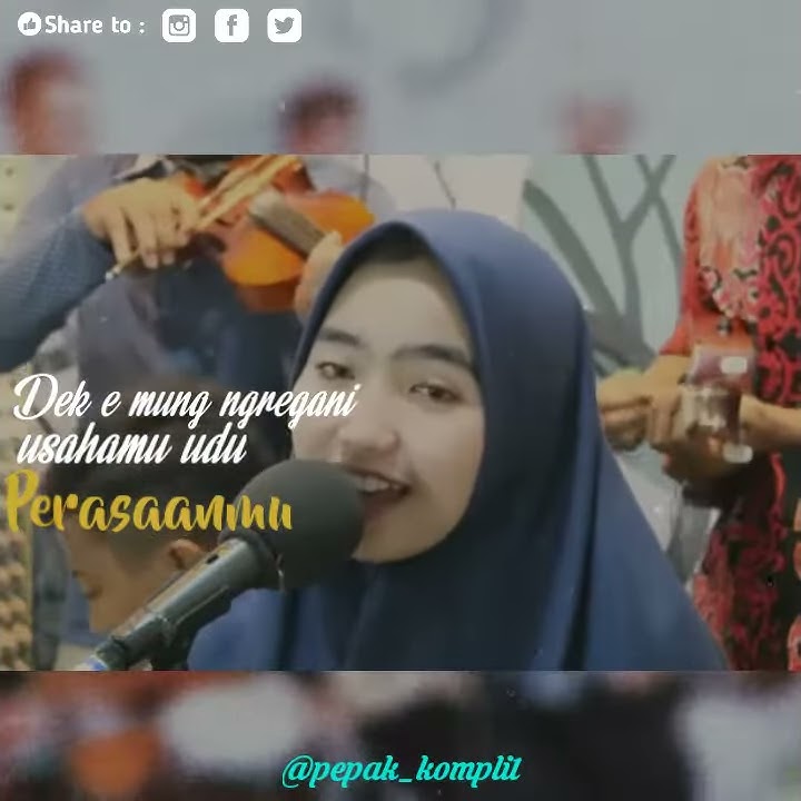 Jujur sedih urepku koyo mengkene sugeh waras durung tau tak rasakke |Wong Sepele Cover by Adel Angel