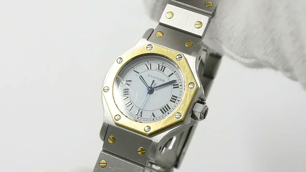 Cartier カルティエ サントスオクタゴン SMサイズ Ref.0907【スイート