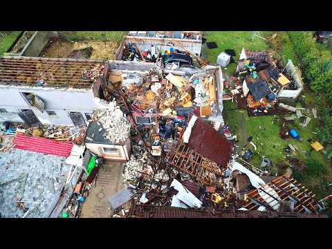 Destruction in Europe: Tornado in Poland, thunderstorms in France and Germany