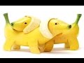 How to Make Banana Decoration | Banana Art | Fruit Carving Banana Garnishes