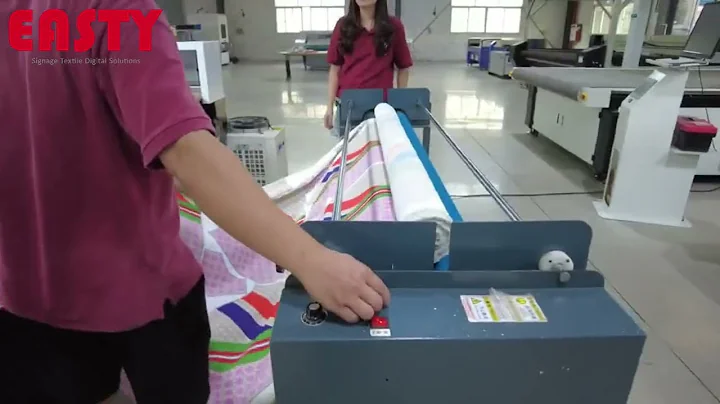 Fabric Laser Cutting Machine | High Speed Textile Laser Cutter for garment sportswear demo Easty PFC