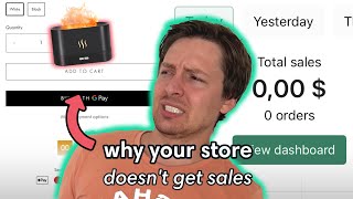 Why your Shopify store gets no sales | You MUST avoid these mistakes screenshot 3