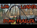 #50 Custom Log Loader/Firewood Dump Trailer