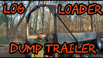 #50 Custom Log Loader/Firewood Dump Trailer