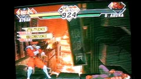 Capcom VS SNK 2 - Defeating Shin Akuma Ending