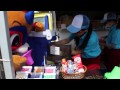 2014.5.17 J1 第14節 東京&times;G大阪 1/9 たこ焼きに挑戦するドロンパ