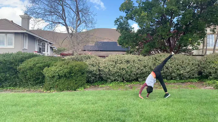 Round off back flip by Channing Ly