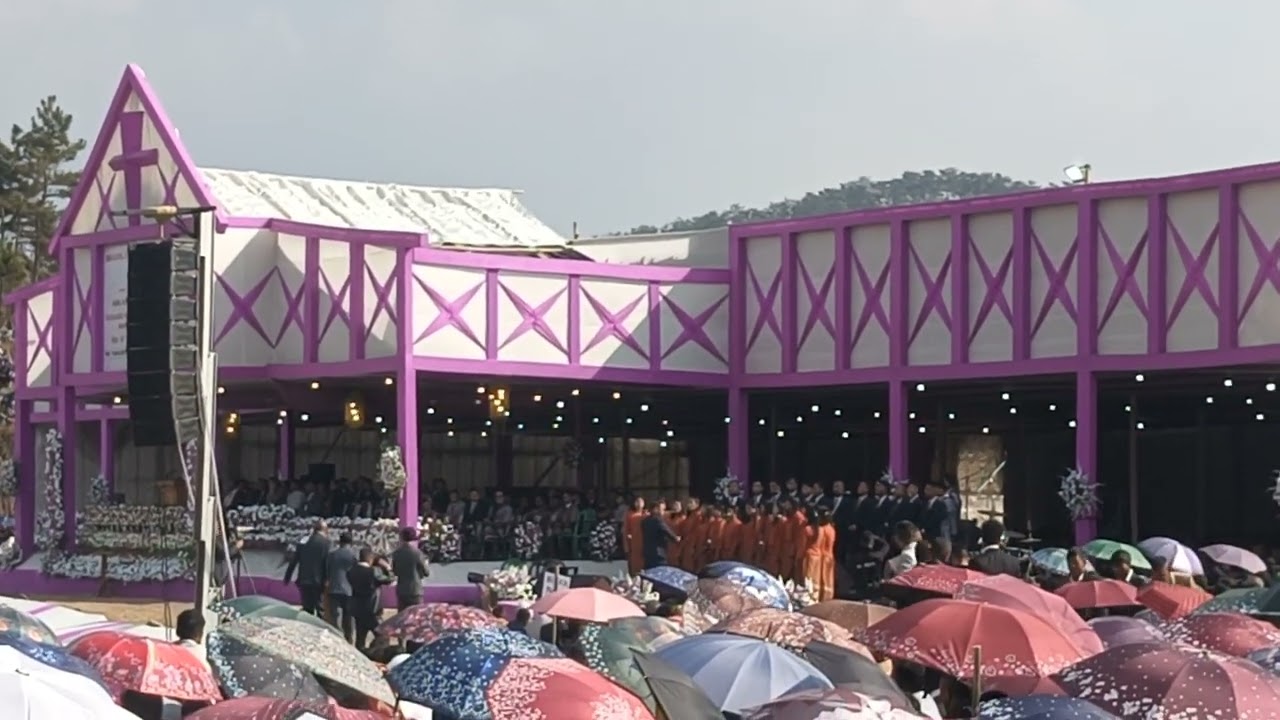 Khun Sarong Awria... Standing choir JS KJP Synod Sepngi Haka Balang Presbyterian Pungsaniang 