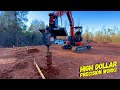 One of the ways I make money with the mini excavator