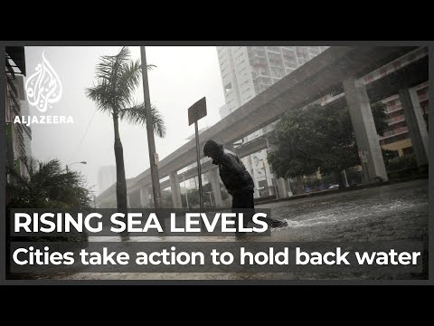 US coastal cities trying to hold back rising sea levels