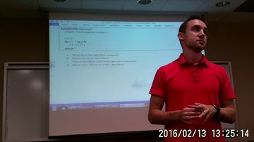 Data Structures - ITSC 2214 - Topic 3 - Non Recursive Algorithm Analysis Part 2