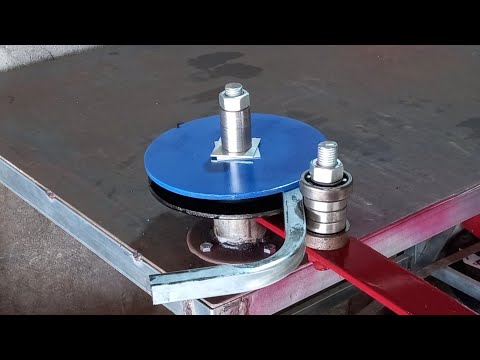 Video hướng dẫn làm vam uốn sắt vuông đơn giản nhưng hiệu... - youtube