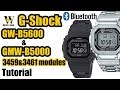 GW-B5600 & GMW-B5000 - tutorial on how to setup and use all the functions